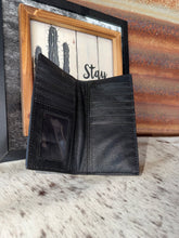 Load image into Gallery viewer, Men’s Tooled Wallet Light Tan