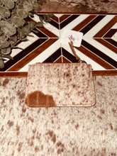 Load image into Gallery viewer, Ace of Spades Cowhide Coin Pouch
