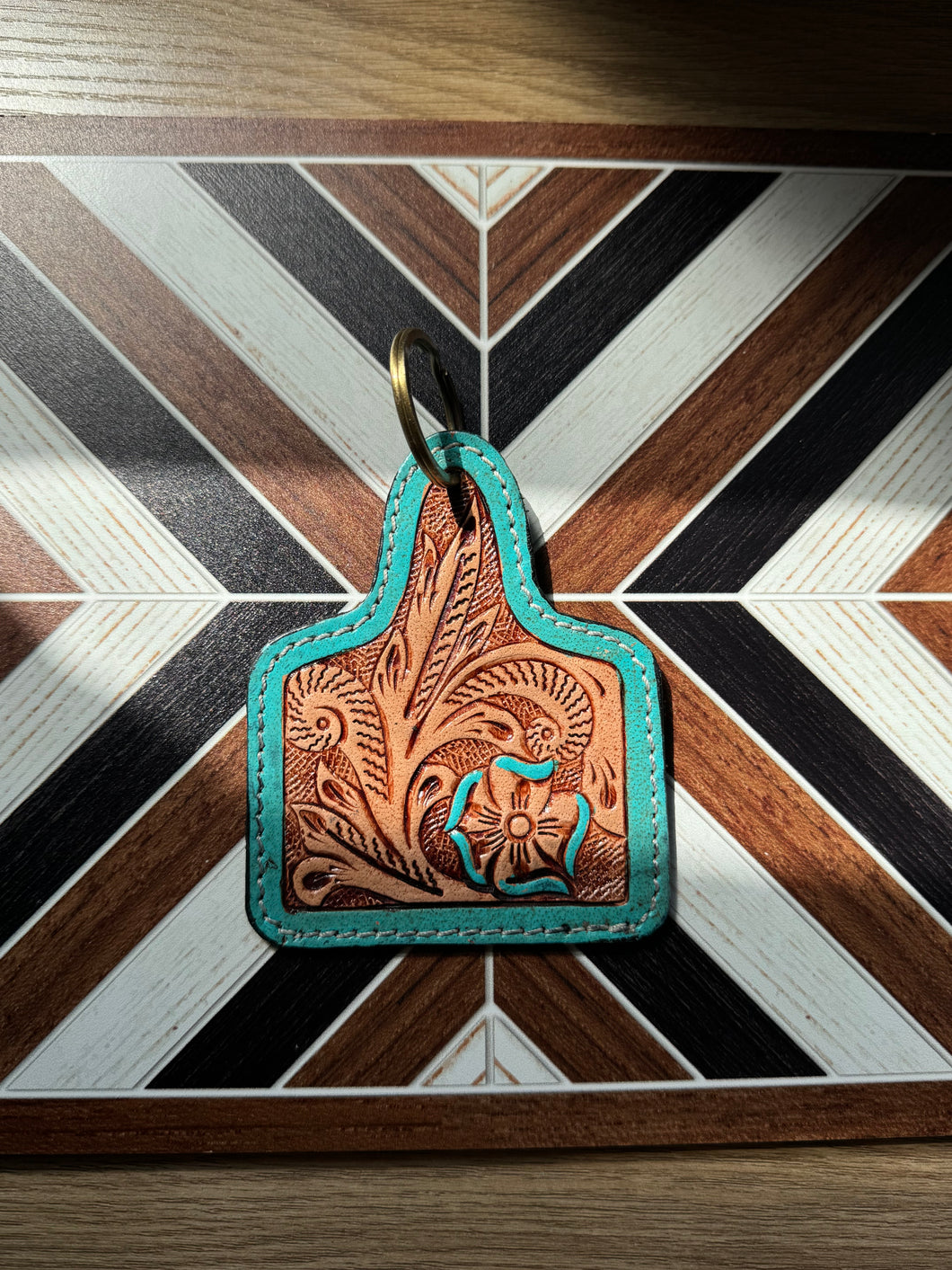 Tooled Carve Keyring #3