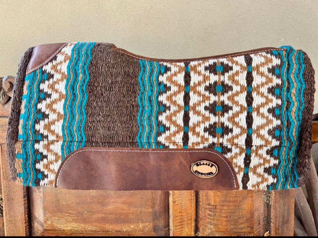 Rustic Wave Saddle Pad
