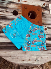 Load image into Gallery viewer, Buckin Rodeo Kids Footy Shorts

