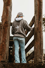 Load image into Gallery viewer, The Drover Purple Hoodie

