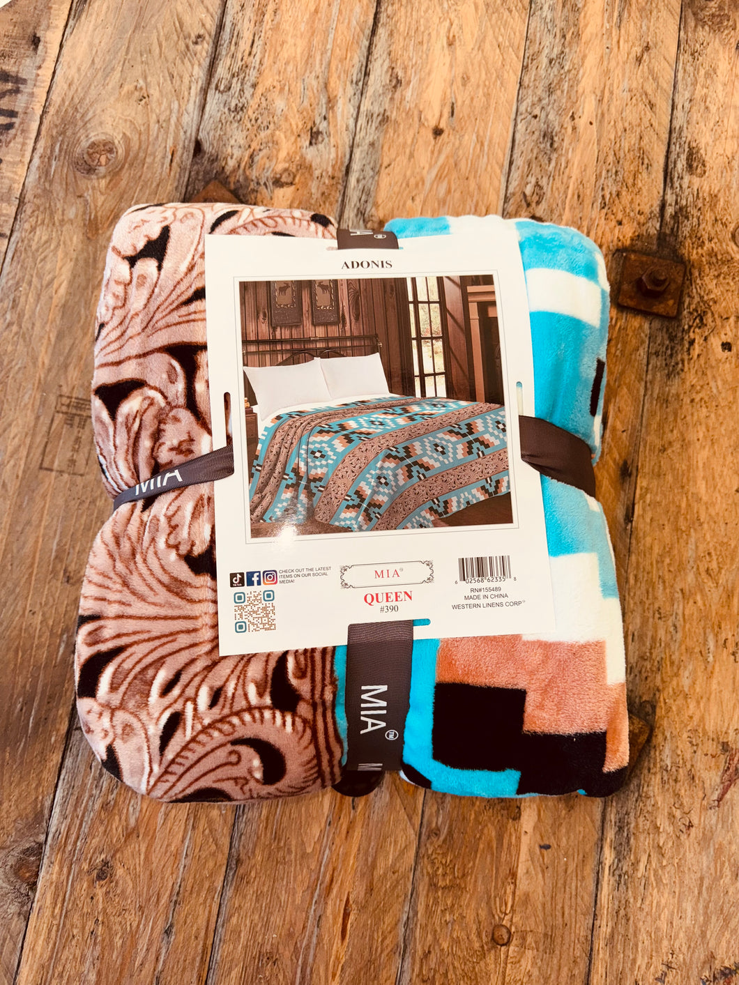 Mia Aztec Heavy Throw Blanket