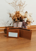 Load image into Gallery viewer, Men’s Woven Leather Wallet
