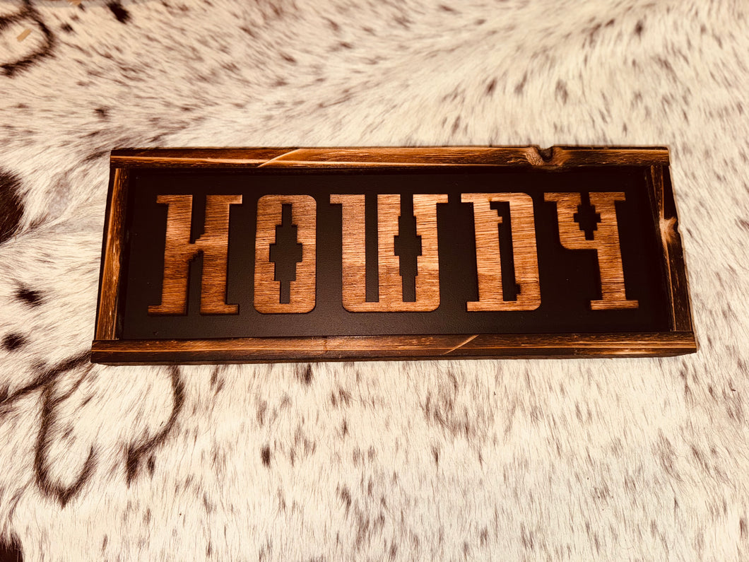 Howdy Decor Sign
