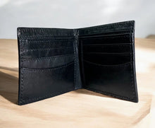 Load image into Gallery viewer, Brown Aztec Tooled Leather Men’S Wallet
