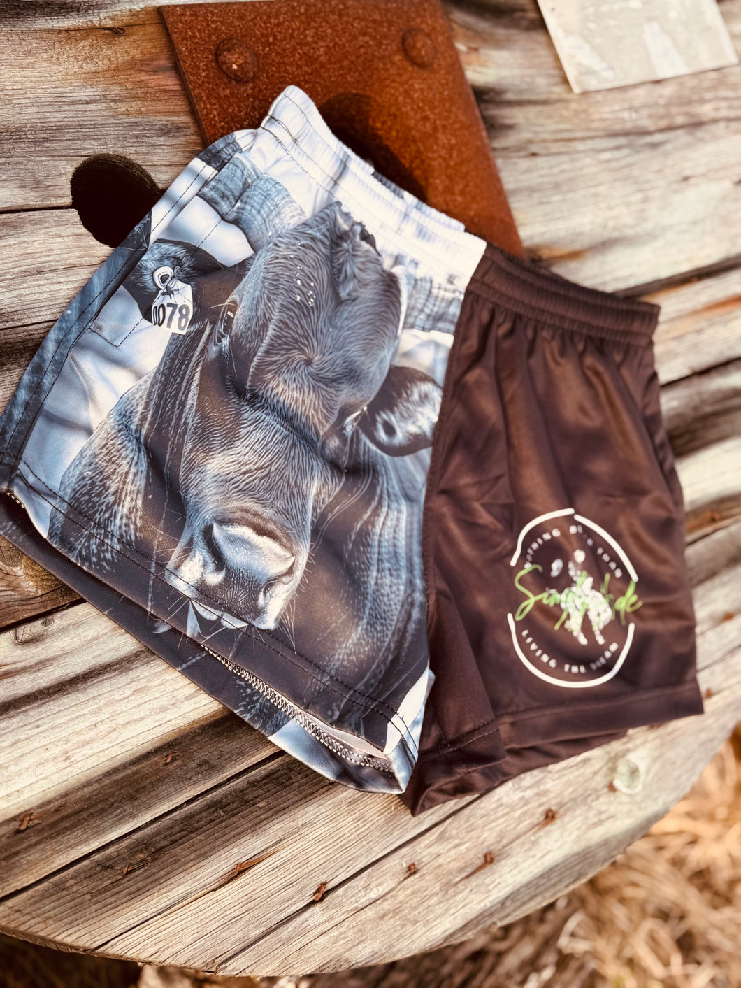 Buck EM Out Footy Shorts