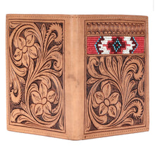 Load image into Gallery viewer, Montana Men’s Beaded Wallet
