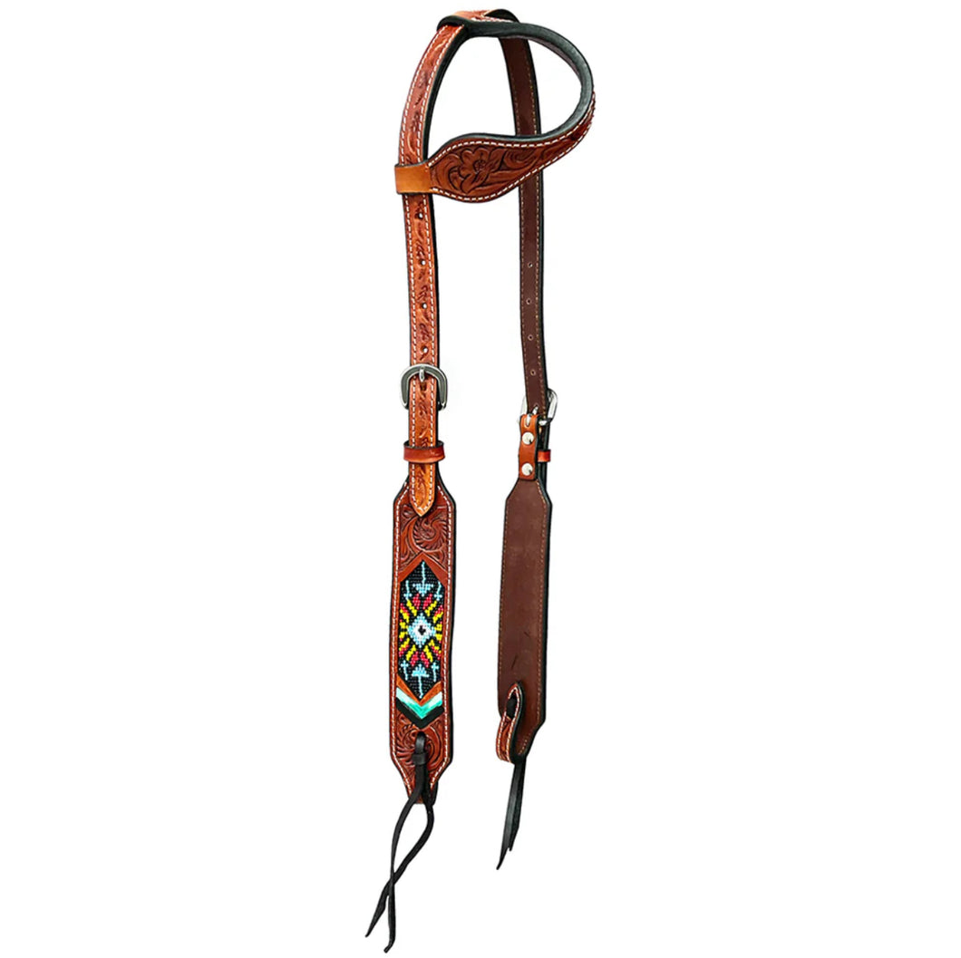 Beaded One Ear Bridle