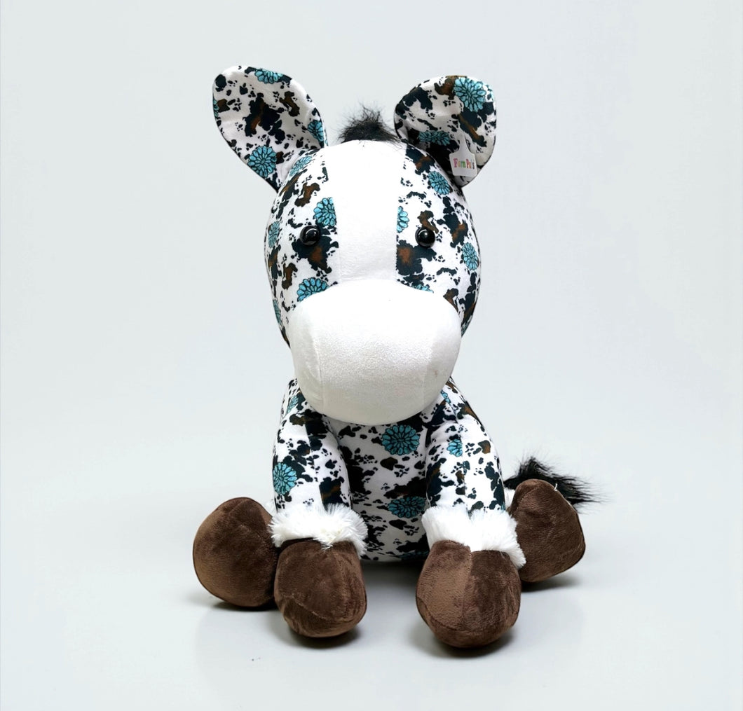 Large Blue Conch Horse Farm Pal