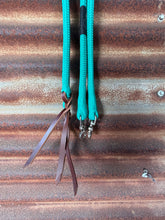 Load image into Gallery viewer, Premium Turquoise Split Reins
