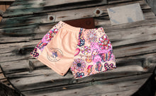 Load image into Gallery viewer, Pink Retro Kids Footy Shorts
