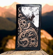 Load image into Gallery viewer, Maine Toolded Cowhide Men’s Wallet
