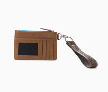 Load image into Gallery viewer, Blue Aztec card Holder
