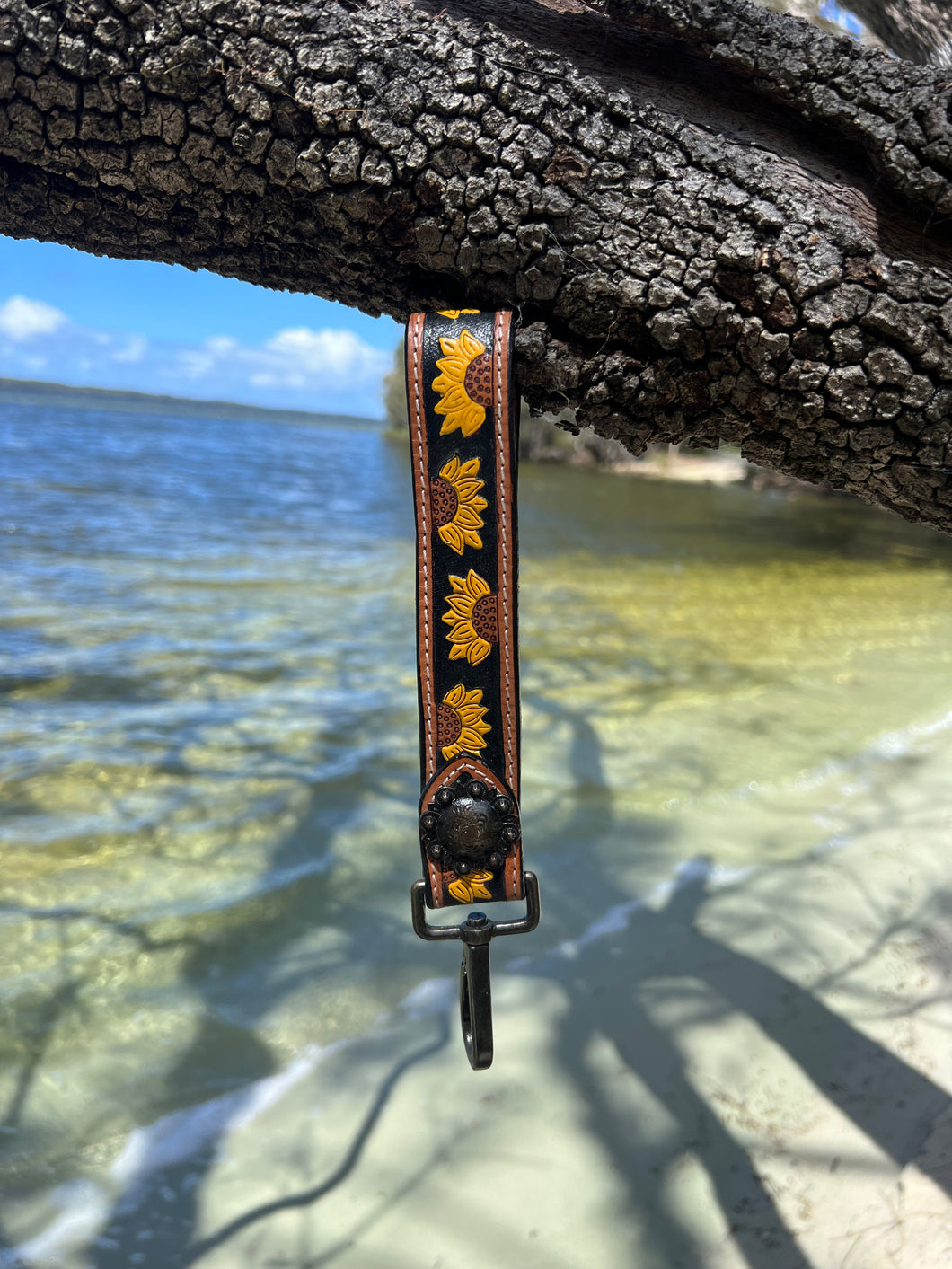 Large Sunflower KeyRing