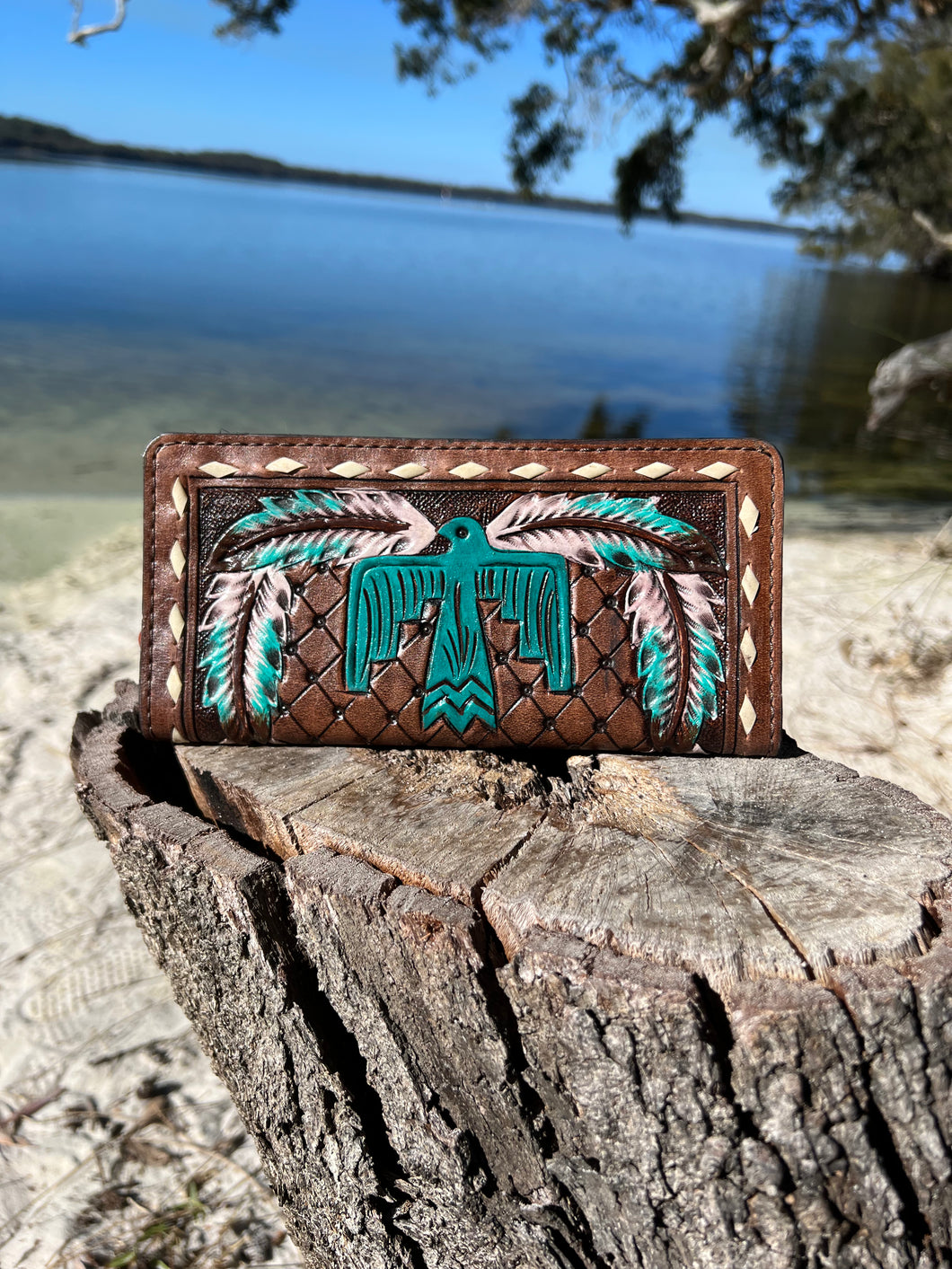 Eagle Tooled Wallet