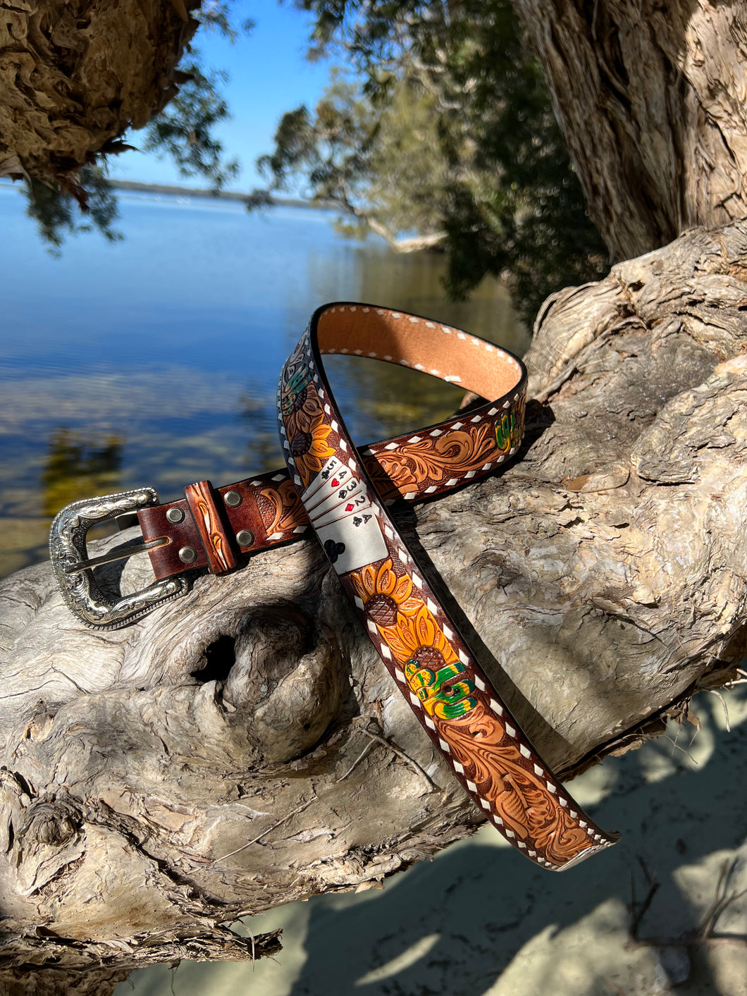 Sunflower Card Belt