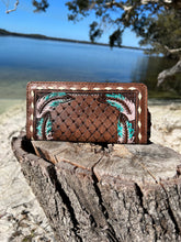Load image into Gallery viewer, Eagle Tooled Wallet

